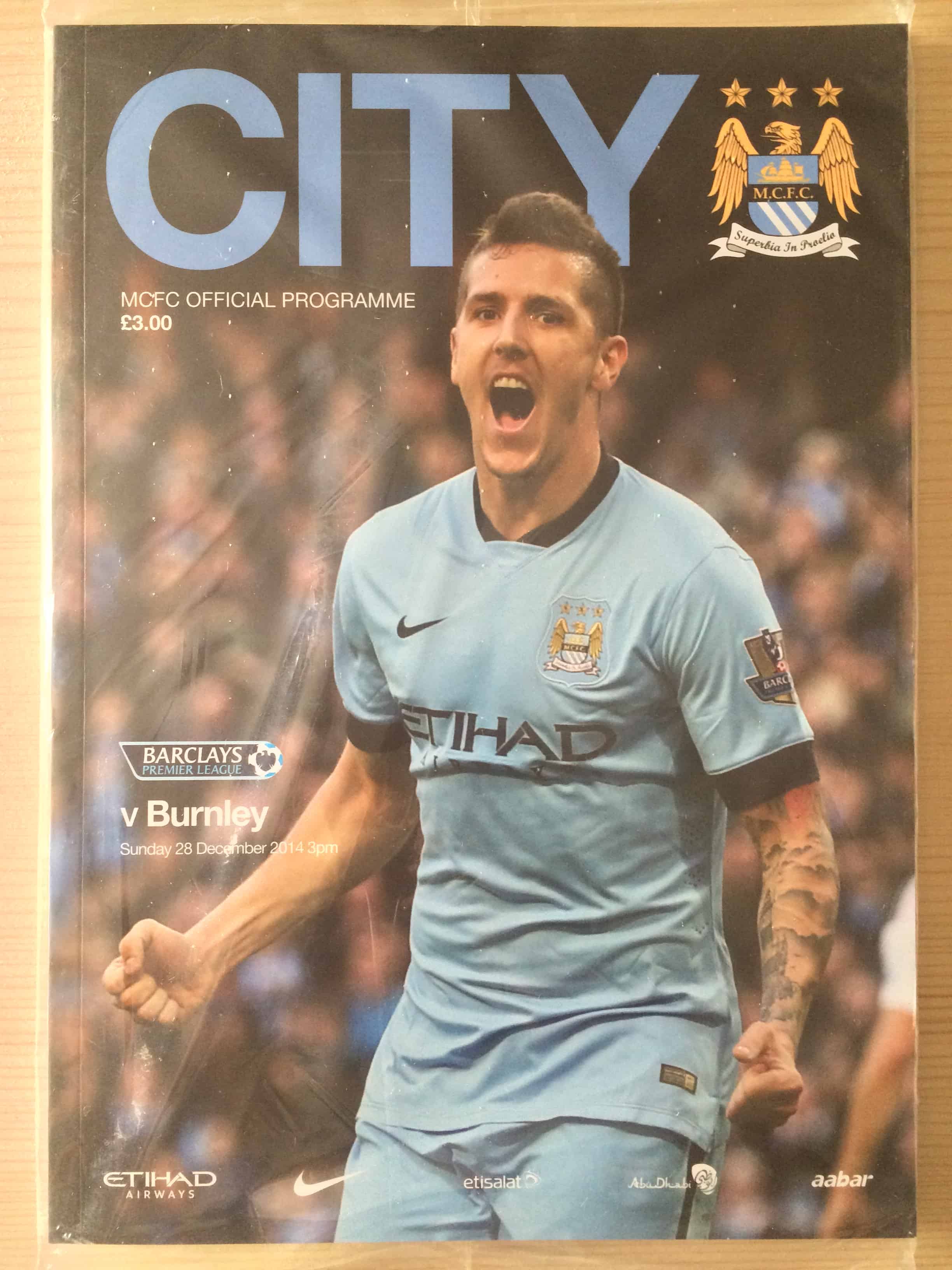 Manchester City FC v Burnley FC